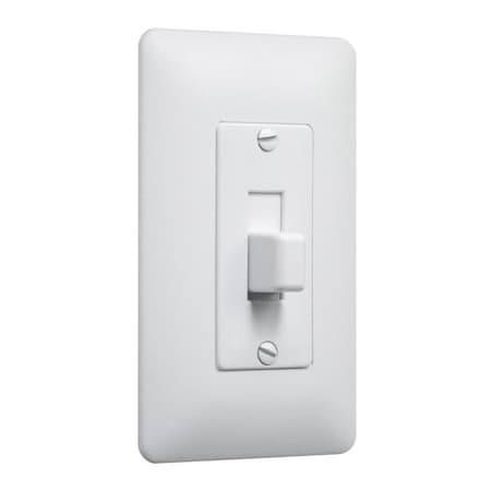 Taymac TayMac Masque White 1 gang Plastic Toggle Wall Plate 5 pk 19734